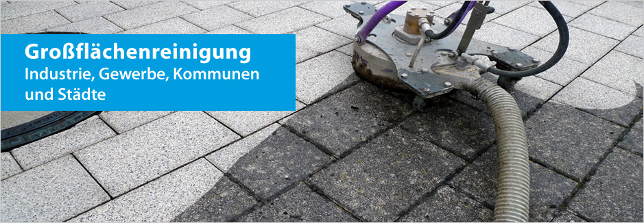 Großflächenreinigung